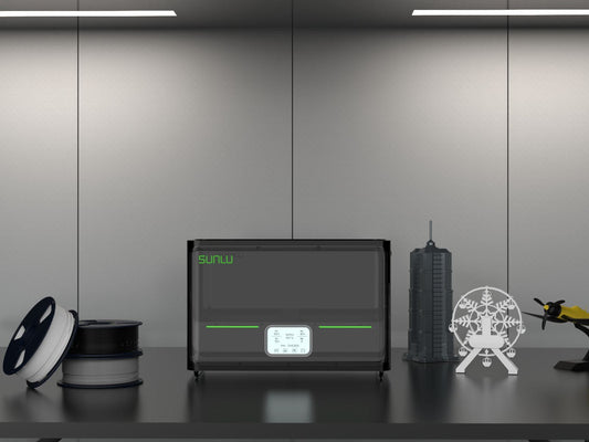 Revolutionieren Sie Ihren 3D-Druck mit dem SUNLU FilaDryer S4 und hochwertigen Filamenten