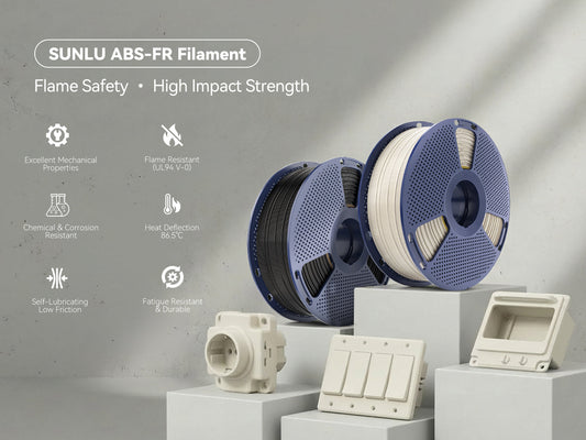 SUNLU ABS-FR: Der Flammhemmende ABS-Filament-Leitfaden für sicherheitskritische Anwendungen