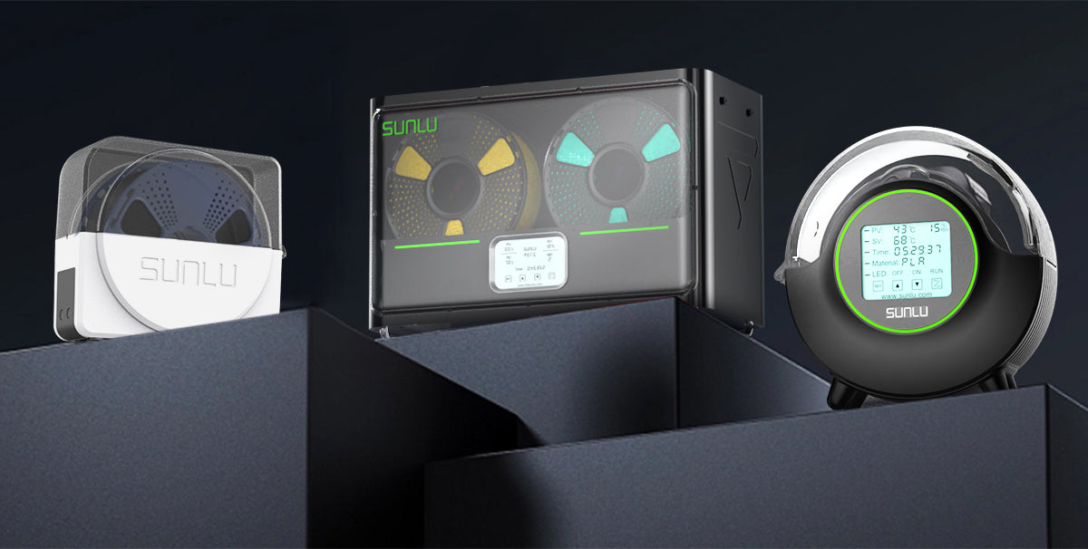 Der ultimative Leitfaden zu SUNLU-Filamenttrocknern: So bleiben Ihre 3D-Druckmaterialien makellos