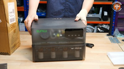 Review Spotlight: Sunlu AMS Heater – Verwandeln Sie Ihren Bambu Lab AMS1 in einen Filament-Dehydrator@technapa