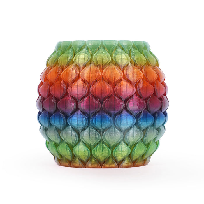 [MOQ: 3 Rollen] PLA, SILK, PLA Transparent Rainbow Filament 1KG