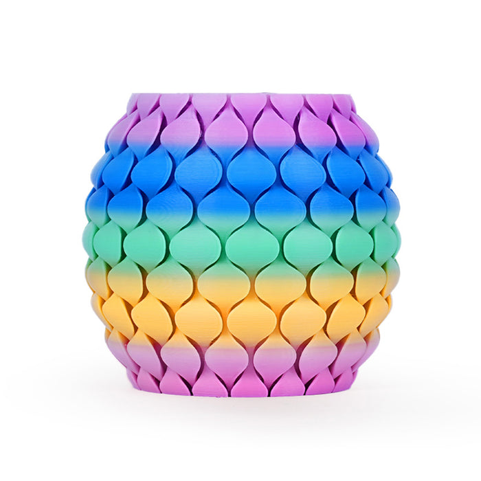 [MOQ: 3 Rollen] PLA, SILK, PLA Transparent Rainbow Filament 1KG