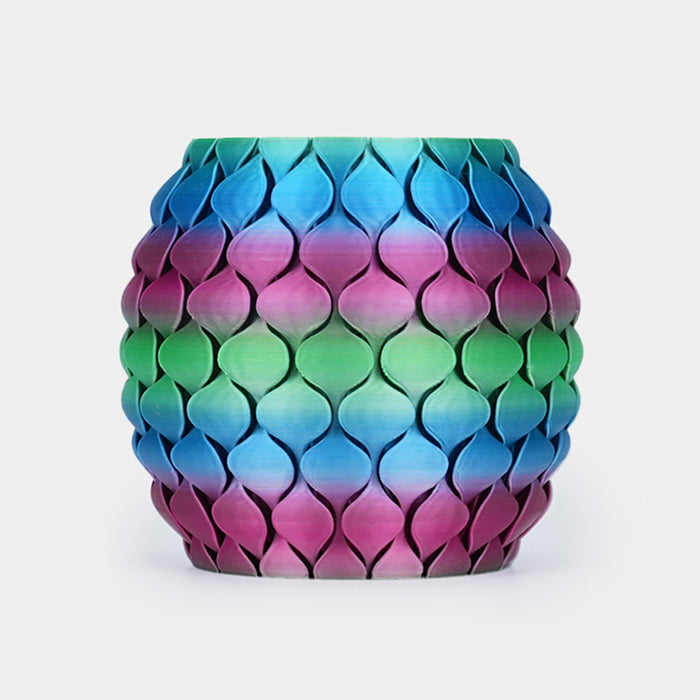 [MOQ: 3 Rollen] PLA, SILK, PLA Transparent Rainbow Filament 1KG