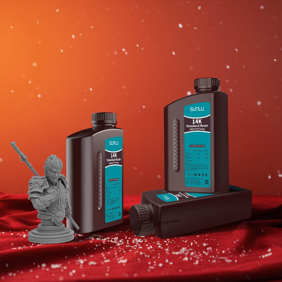 14K Standard Harz, 14K Rotes Wachs Harz 1000G