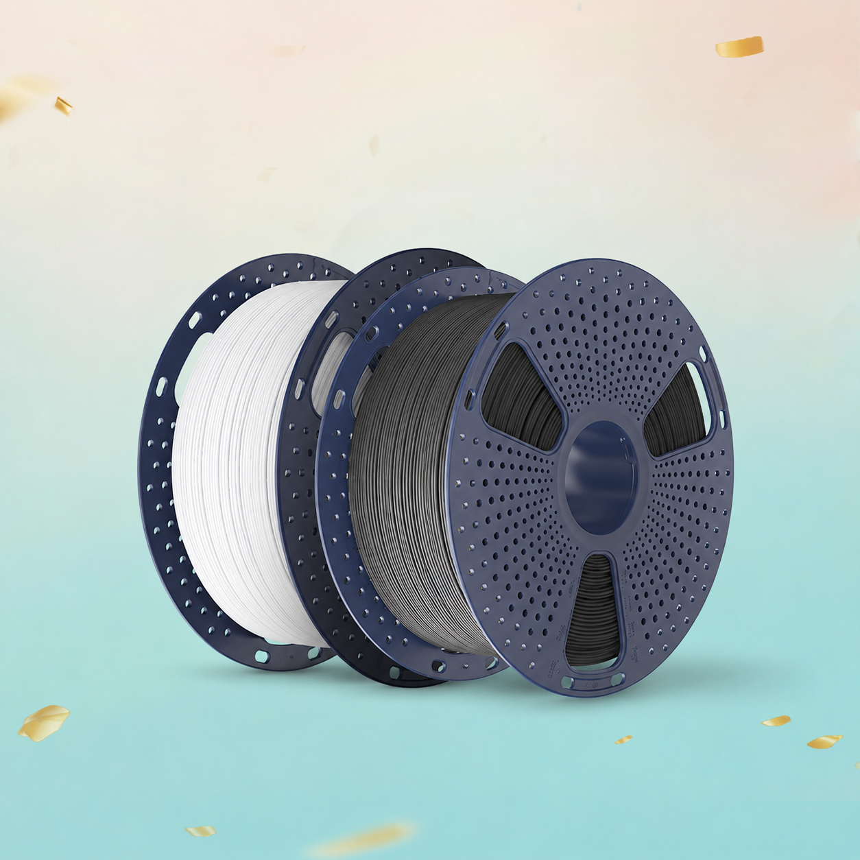 3KG Große Spule Series, PLA, PLA+, PLA Matte, HSPLA, 3KG Große Spule 3D Drucker Filament Series