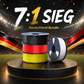 SUNLU Deutschland Victory Filamente Bundle – 4 × 1 kg