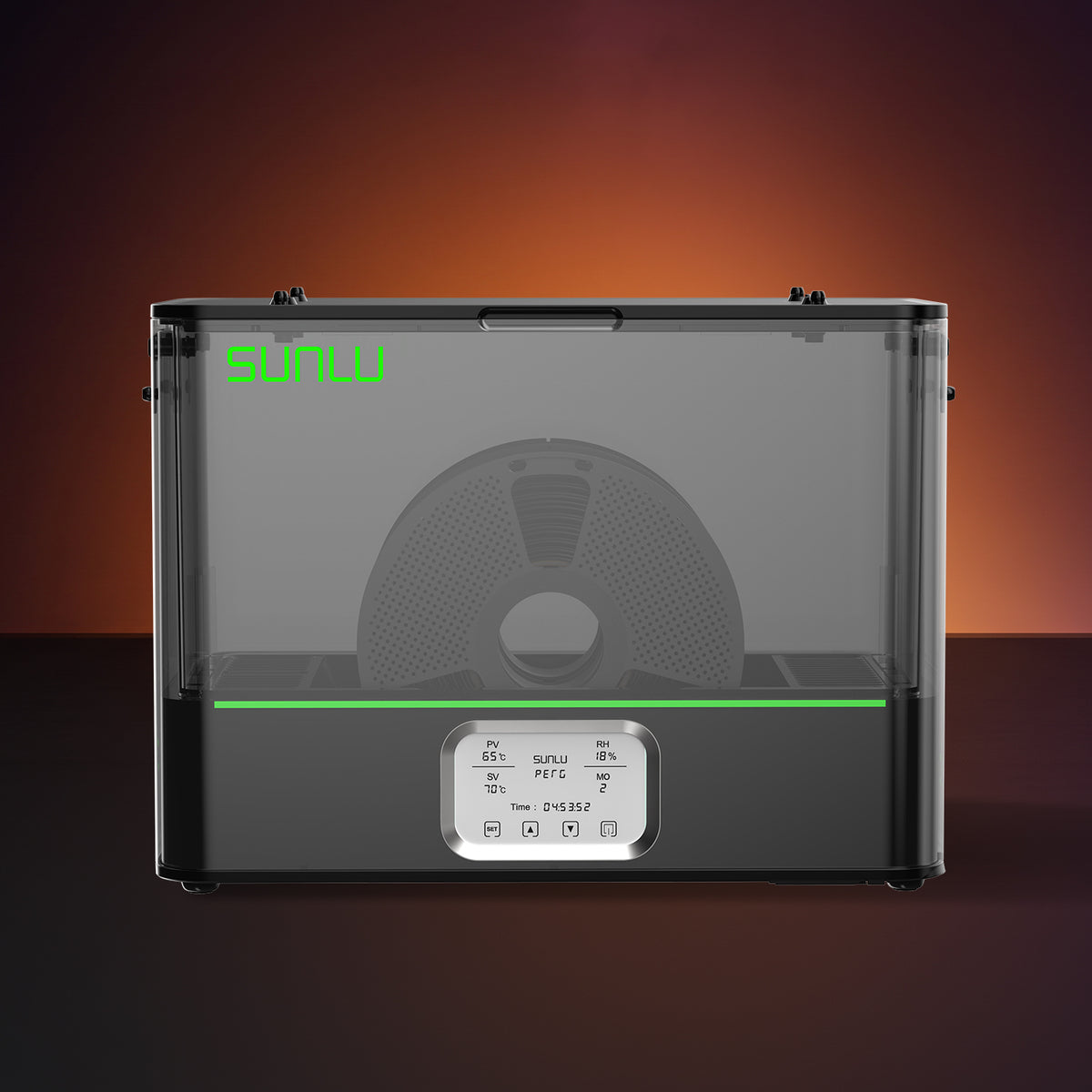 SUNLU FilaDryer E2, Bis zu 110℃, Professionelles Trocknen und Tempern, Geboren für technische 3D Druck Filamente