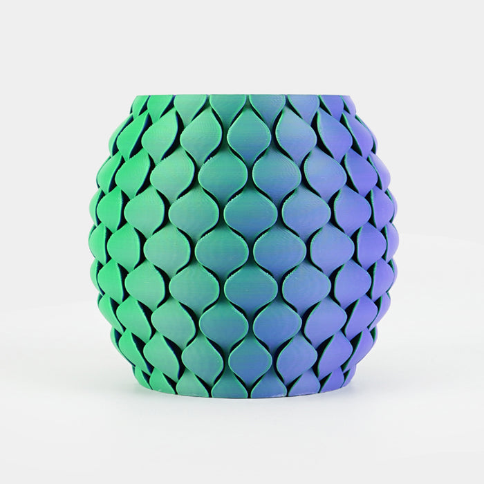 [MOQ: 3 Rollen] PLA Matte Dual-Color 3D-Drucker Ästhetik-Filament 1KG, Nahtlose Zwei-Farb-Effekte & Weiches Matt-Finish