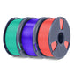 [BTS-Angebot] PLA, PLA+, PLA Meta, PLA Matte, Rainbow, Multi-color Silk 3KG Mehrfarbiges Filament Bündel