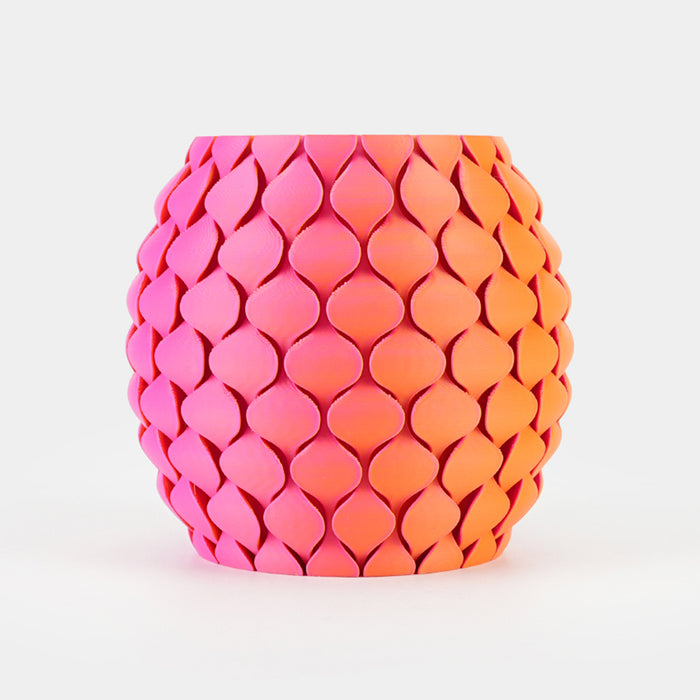 [MOQ: 3 Rollen] PLA Matte Dual-Color 3D-Drucker Ästhetik-Filament 1KG, Nahtlose Zwei-Farb-Effekte & Weiches Matt-Finish