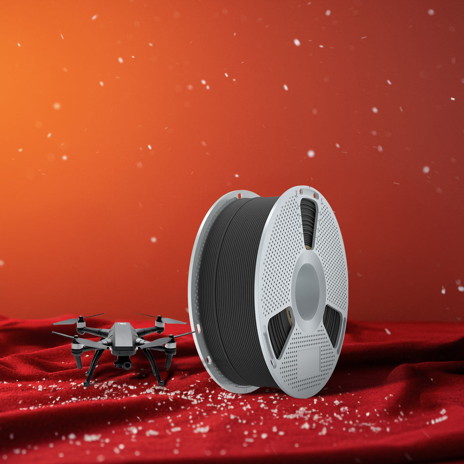 Nylon-12 Kohlefaser (PA12-CF) 3D Drucker Filament 1KG/0.5KG