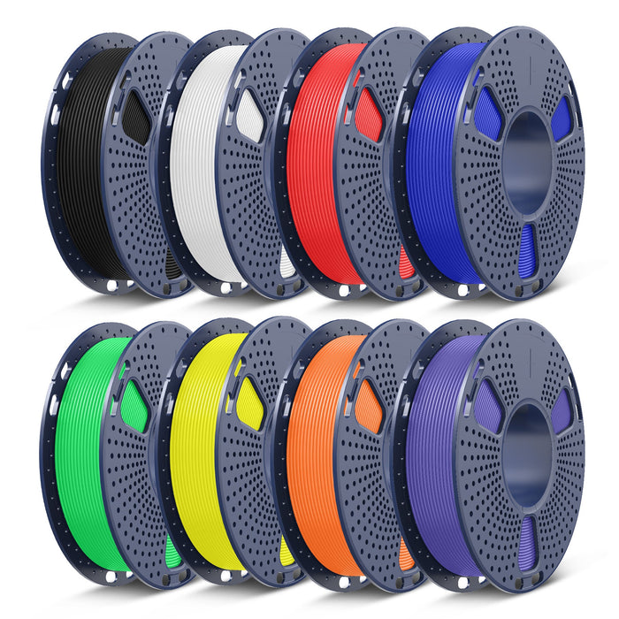 250g PLA, PLA+, PLA+2.0, PLA Meta Filament Bundle, 250g*8 Rollen Mehrfarbiges Filament-Bundle
