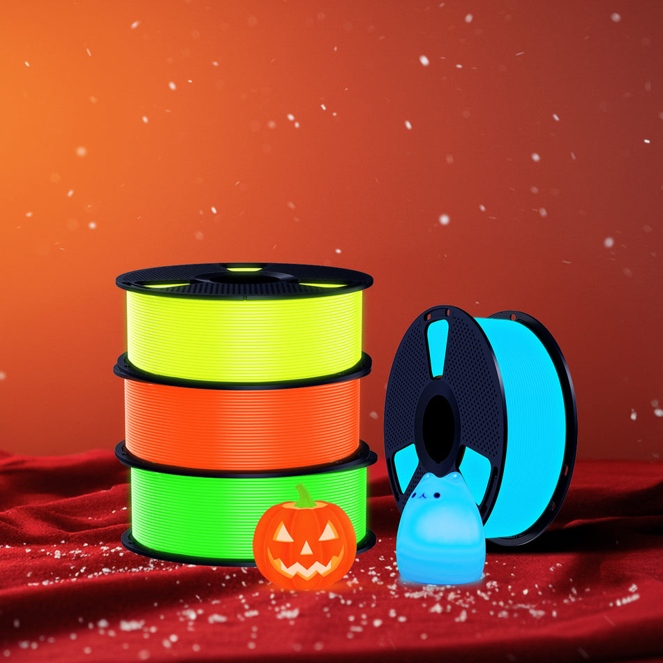 [MOQ: 3 Rollen] PETG Glow in The Dark (leuchtend) 3D Drucker Filament 1KG