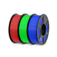 [MOQ 2 Sätze] PLA, PLA+, PLA Meta, PLA Matte, Rainbow, Multi-color Silk 3KG Mehrfarbiges Filament Bündel