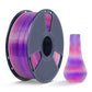 [MOQ: 3 Rollen] PLA, SILK, PLA Transparent Rainbow Filament 1KG