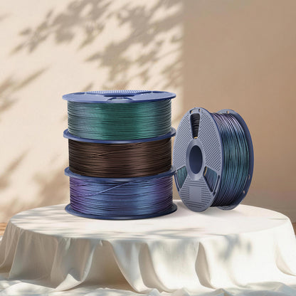 SUNLU PLA Galaxy Ästhetisches Filament 1KG, Farbwechselndes PLA-Filament, Funkelndes Ultrafines Perlmuttpulver