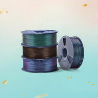 SUNLU PLA Galaxy Ästhetisches Filament 1KG, Farbwechselndes PLA-Filament, Funkelndes Ultrafines Perlmuttpulver