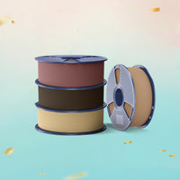 [Min. 3 Rollen] Optimiertes Holz PLA (Wood PLA)3D Drucker Filament 1KG, optimierte und verbesserte Holzstruktur