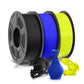[MOQ 2 Sätze] PLA, PLA+, PLA Meta, PLA Matte, Rainbow, Multi-color Silk 3KG Mehrfarbiges Filament Bündel