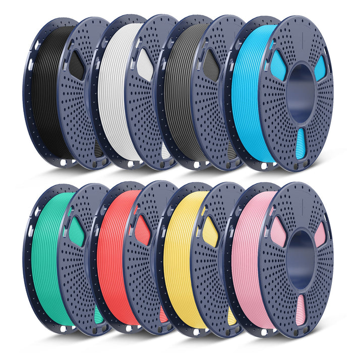 250g PLA, PLA+, PLA+2.0, PLA Meta Filament Bundle, 250g*8 Rollen Mehrfarbiges Filament-Bundle