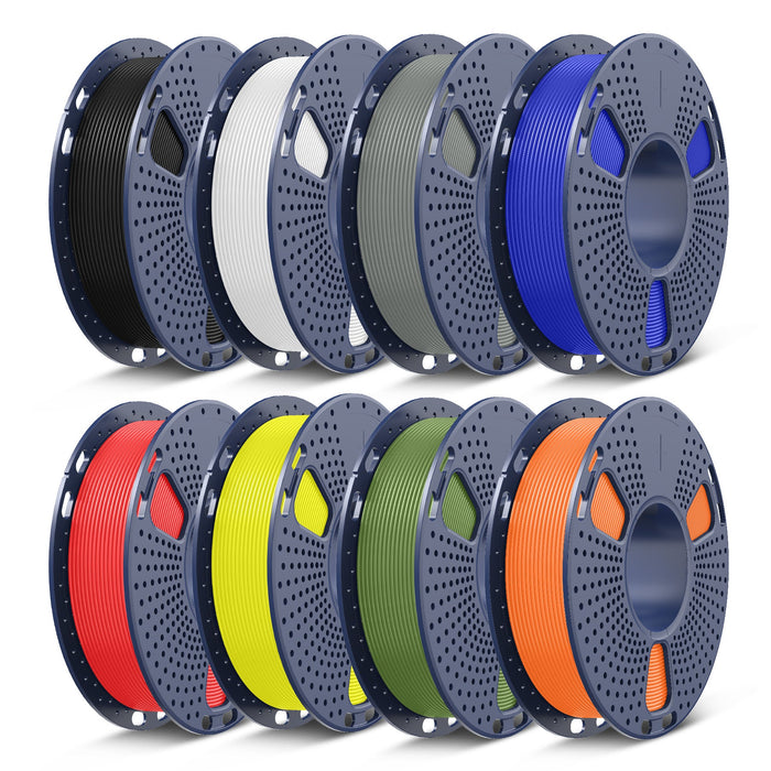 250g PLA, PLA+, PLA+2.0, PLA Meta Filament Bundle, 250g*8 Rollen Mehrfarbiges Filament-Bundle