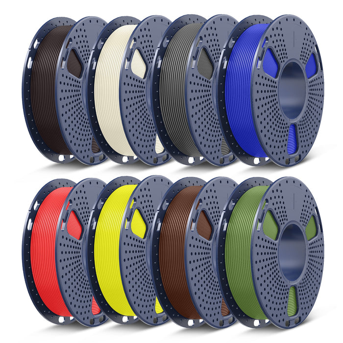 250g PLA, PLA+, PLA+2.0, PLA Meta Filament Bundle, 250g*8 Rollen Mehrfarbiges Filament-Bundle