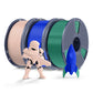 [MOQ 2 Sätze] PLA, PLA+, PLA Meta, PLA Matte, Rainbow, Multi-color Silk 3KG Mehrfarbiges Filament Bündel