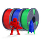 [MOQ 2 Sätze] PLA, PLA+, PLA Meta, PLA Matte, Rainbow, Multi-color Silk 3KG Mehrfarbiges Filament Bündel