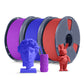 [MOQ 2 Sätze] PLA, PLA+, PLA Meta, PLA Matte, Rainbow, Multi-color Silk 3KG Mehrfarbiges Filament Bündel