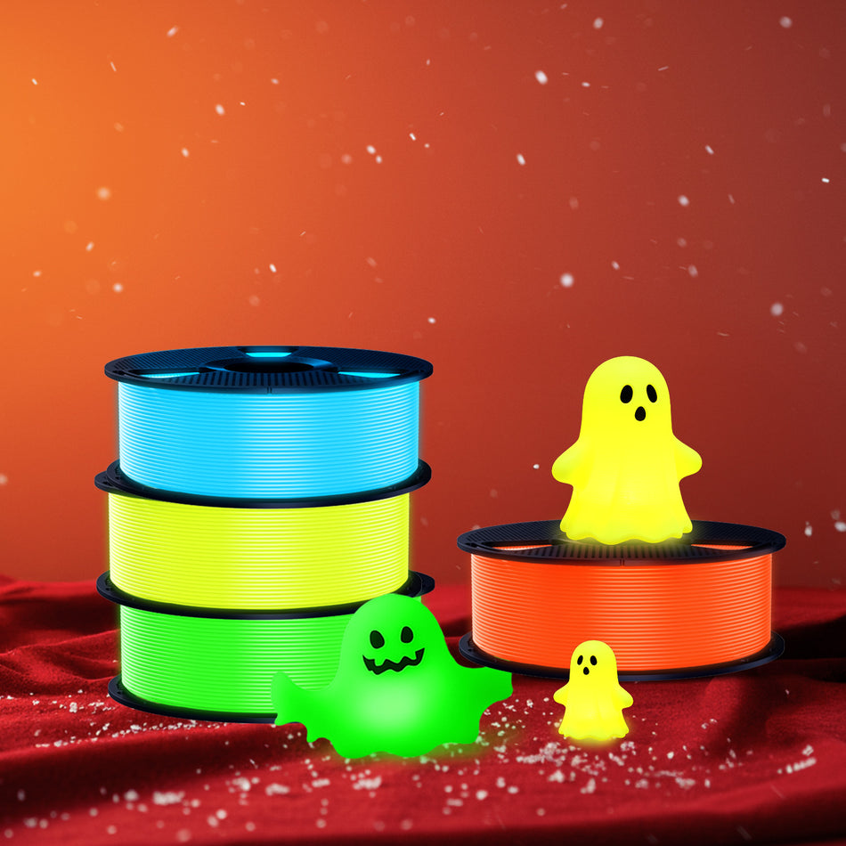 [MOQ: 3 Rollen] Glühen im Dunkeln (Leuchtend) PLA Filament 1KG