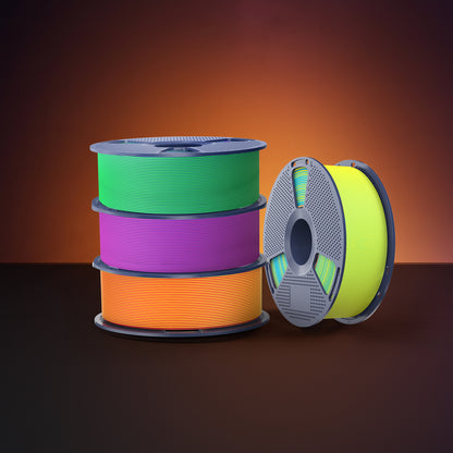 SUNLU PLA Matte Dual-Color 3D-Drucker Ästhetik-Filament 1KG, Nahtlose Zwei-Farb-Effekte & Weiches Matt-Finish