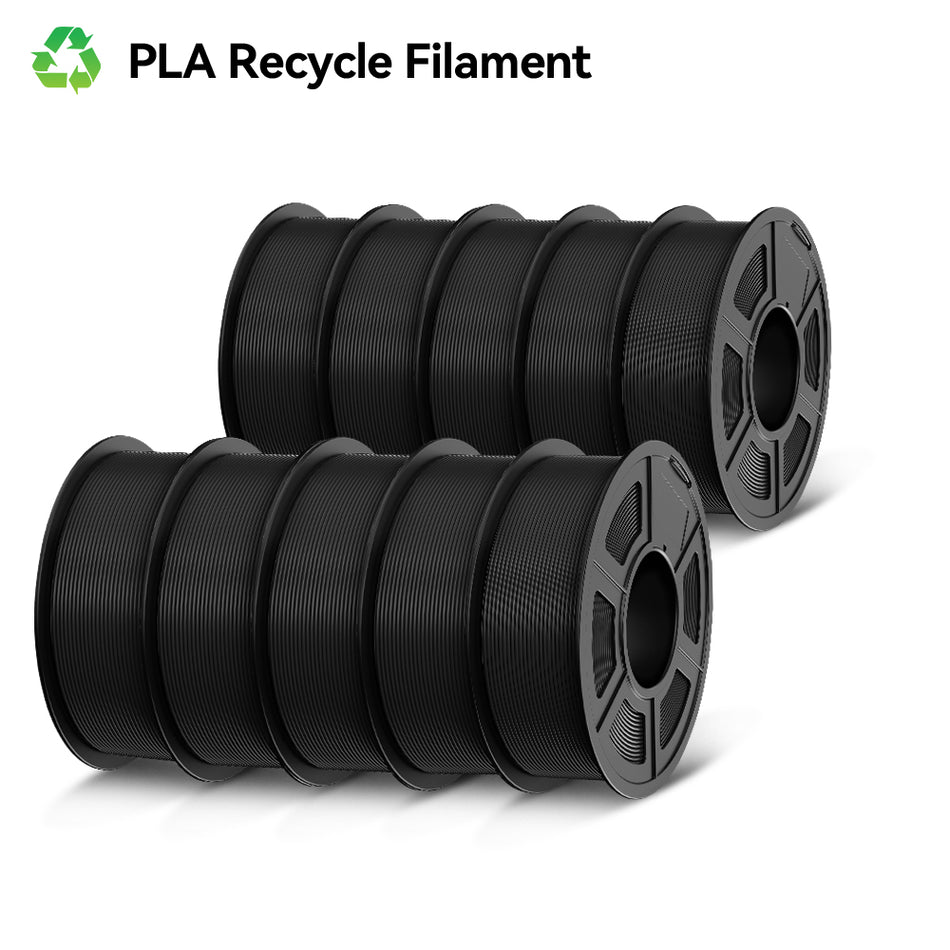 [€9.19/KG | 10KG Bündelverkäufe] PLA-Serie Recycelte Filamente, 1KG/Rolle