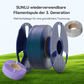 SUNLU PLA Galaxy Ästhetisches Filament 1KG, Farbwechselndes PLA-Filament, Funkelndes Ultrafines Perlmuttpulver