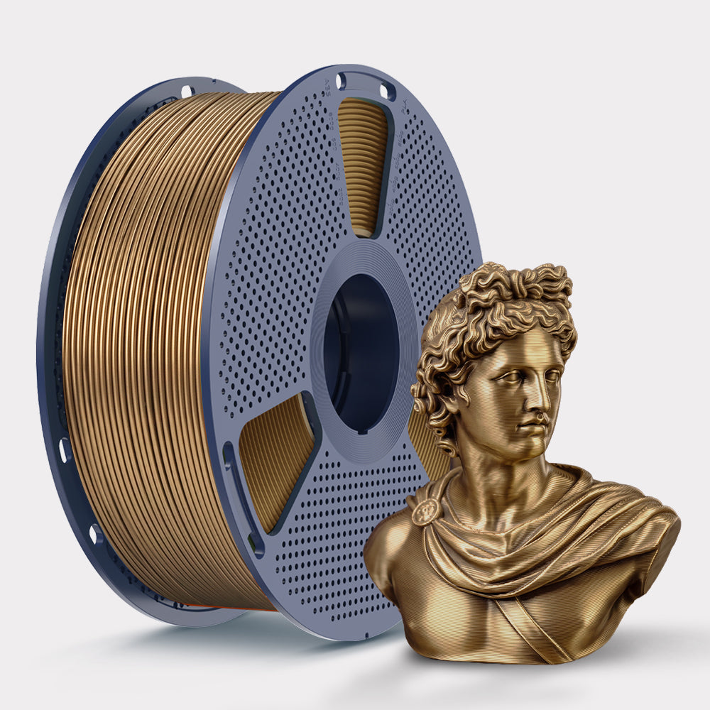 SUNLU PLA Metallic 3D-Druck-Filament 1 kg, Filament mit metallartiger Optik