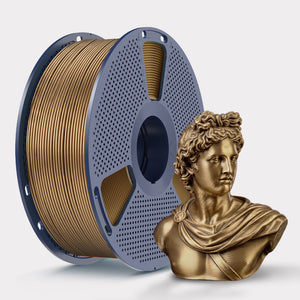 SUNLU PLA Metallic 3D-Druck-Filament 1 kg, Filament mit metallartiger Optik