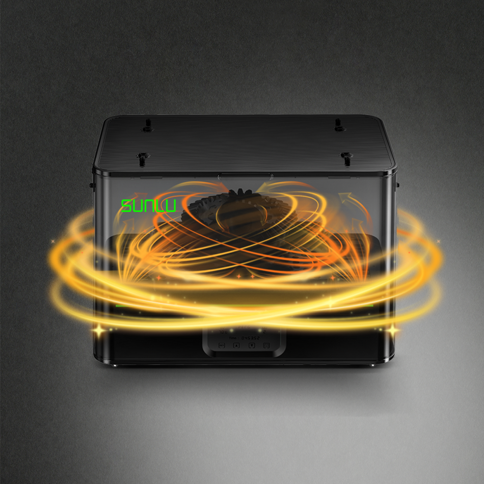 SUNLU FilaDryer E2, Bis zu 110℃, Professionelles Trocknen und Tempern, Geboren für technische 3D Druck Filamente
