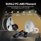 SUNLU Engineering Filament Kollektion EPA, PCABS, PA6CF, PA12CF, PA6-GF | SUNLU DE Online Store
