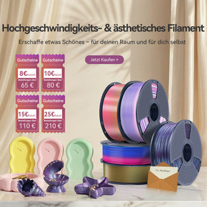 SUNLU High-Speed & Aesthetic-Filament, Mehr Kaufen & Mehr Sparen