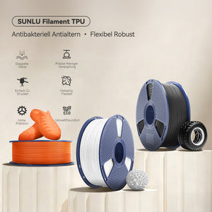 [MOQ 3 Rolle] TPU 90A/95A Filament 1KG