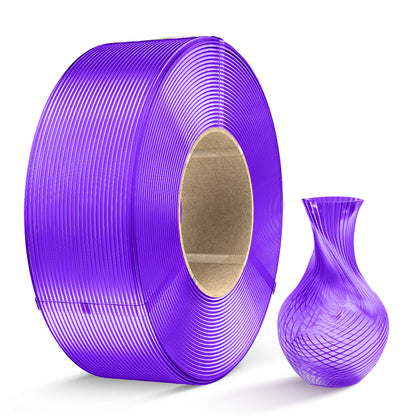 [Min. 3 Rollen] SUNLU Refill Filament 1KG, Nachfüll-Filament 1KG, PLA, PLA+, PLA+2.0, PETG Filament, Kompatibel mit 2025 SUNLU Mehrwegspulen der 3. Generation und BambuLab Mehrwegspulen, 1KG 1.75mm Filament
