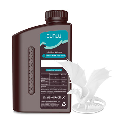 [5 kaufen, nur 4 bezahlen] Water-Wash ABS-Like Harz 1000G