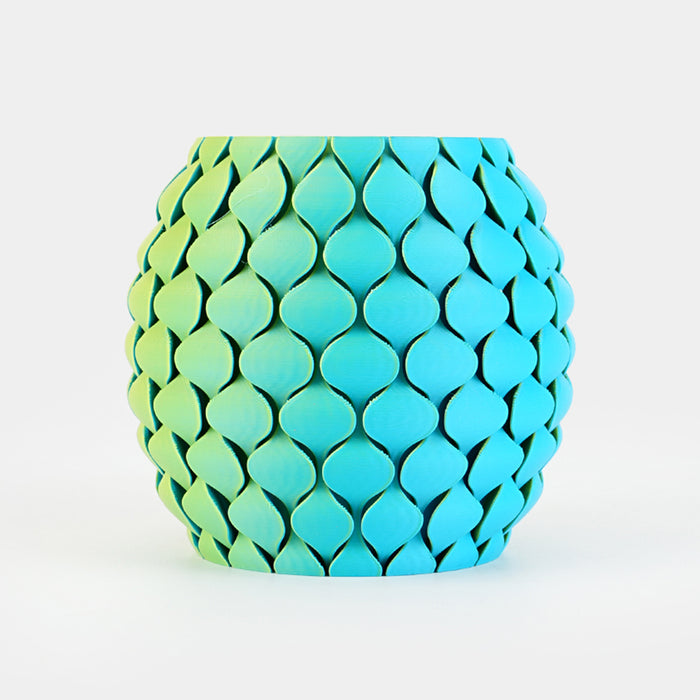 [MOQ: 3 Rollen] PLA Matte Dual-Color 3D-Drucker Ästhetik-Filament 1KG, Nahtlose Zwei-Farb-Effekte & Weiches Matt-Finish