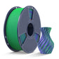 [MOQ: 3 Rollen] PLA Matte Dual-Color 3D-Drucker Ästhetik-Filament 1KG, Nahtlose Zwei-Farb-Effekte & Weiches Matt-Finish