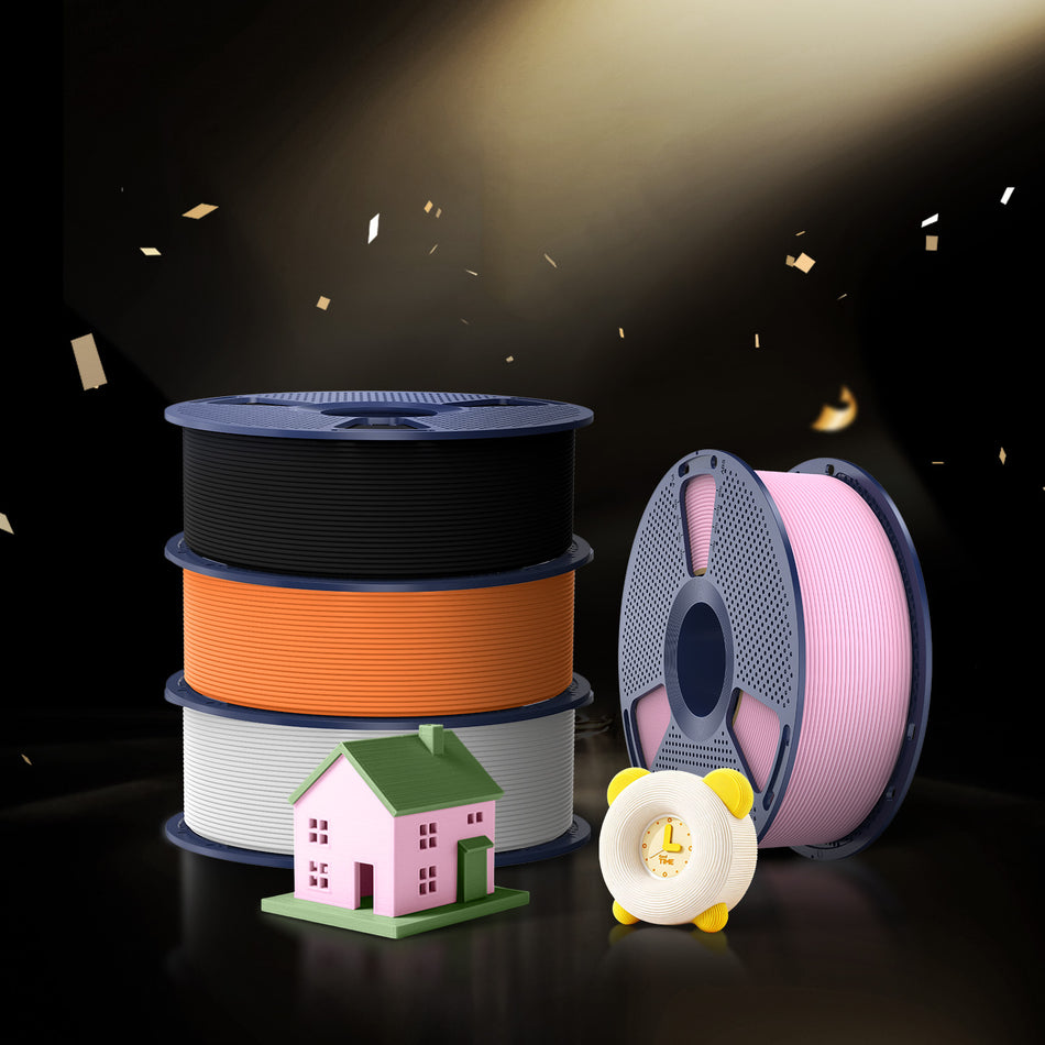 [MOQ: 3 Rollen] High Speed Matte PLA, Hohe Geschwindigkeit Matte PLA 3D Drucker Filament 1KG