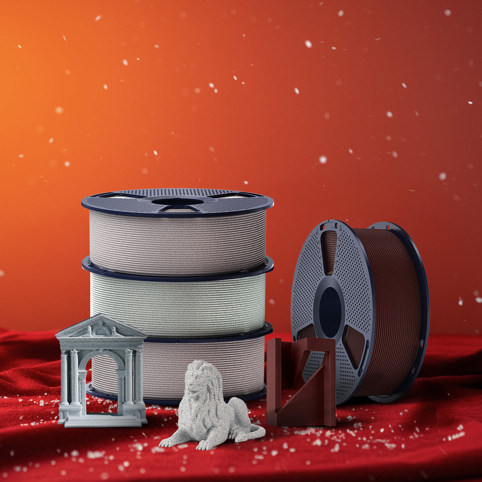 [MOQ: 3 Rollen] High Speed PLA Marmor 3D Drucker Filament 1KG