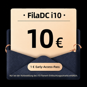 [1 € Early-Access-Pass] FilaDC i10 Filament-Entfeuchtungsschrank