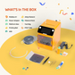 Kidoodle MiniBox A1: 3D-Drucker für Kinder, Entfesseln Sie Ihre Kreativität mit Kidoodle, 600mm/s hohe Geschwindigkeit, AutoLiv/Design Safe for Kids/5“ Touchscreen, Wi-Fi/App-Steuerung
