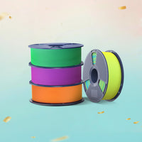 [Min. 3 Rollen] PLA Matte Dual-Color 3D-Drucker Ästhetik-Filament 1KG, Nahtlose Zwei-Farb-Effekte & Weiches Matt-Finish