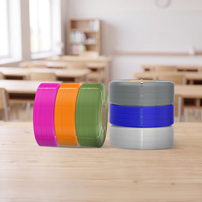 [Min. 3 Rollen] SUNLU Refill Filament 1KG, Nachfüll-Filament 1KG, PLA, PLA+, PLA+2.0, PETG Filament, Kompatibel mit 2025 SUNLU Mehrwegspulen der 3. Generation und BambuLab Mehrwegspulen, 1KG 1.75mm Filament