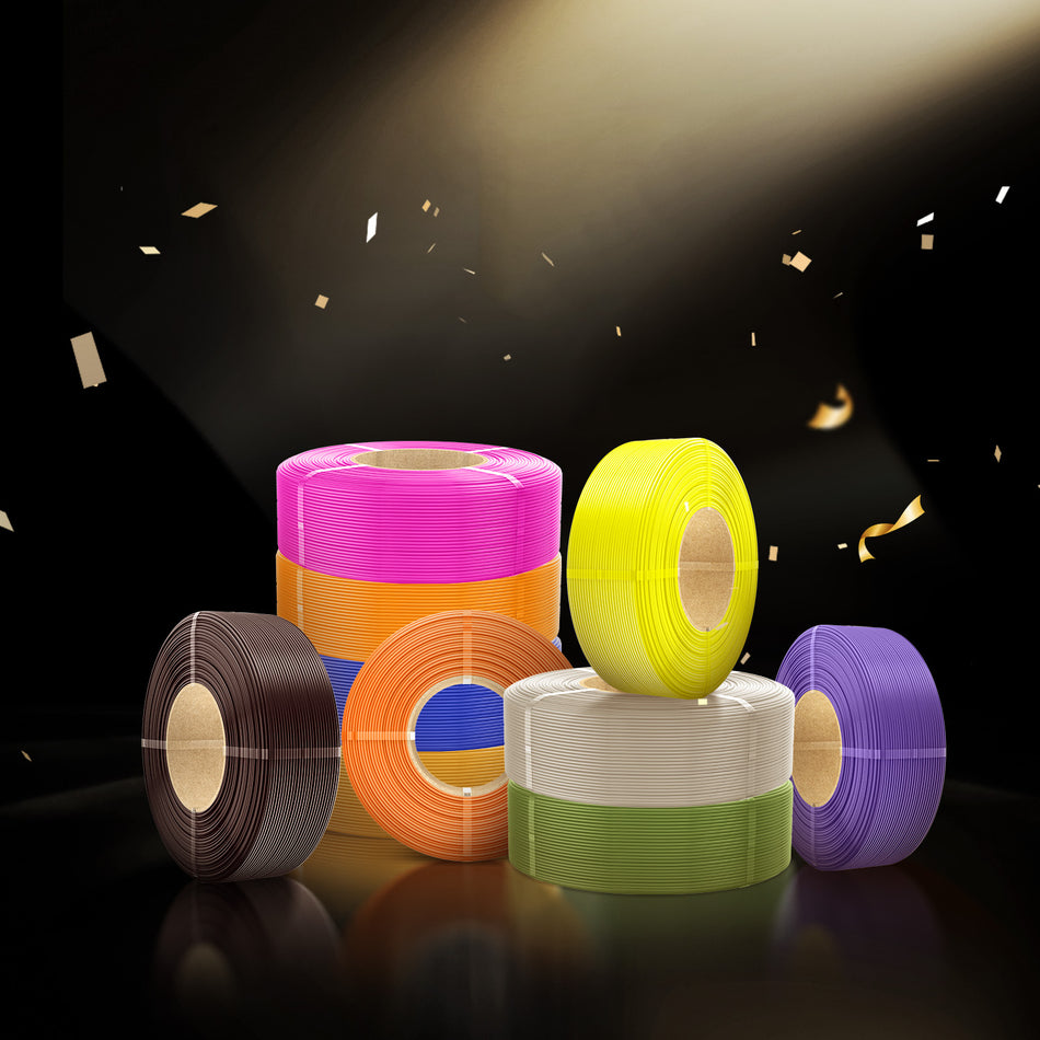 SUNLU Nachfüll-Filament 1KG, PLA, PLA+, PLA+2.0, PETG Filament, Kompatibel mit 2025 SUNLU Mehrwegspulen der 3. Generation und BambuLab Mehrwegspulen, 1KG 1.75mm Filament